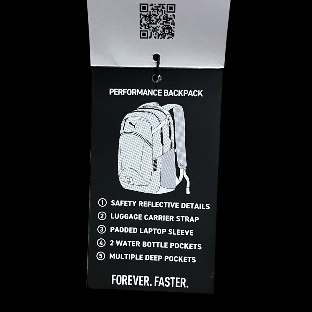 Puma Backpack Challenger 2 Multi Pockets Reflecti… - image 3